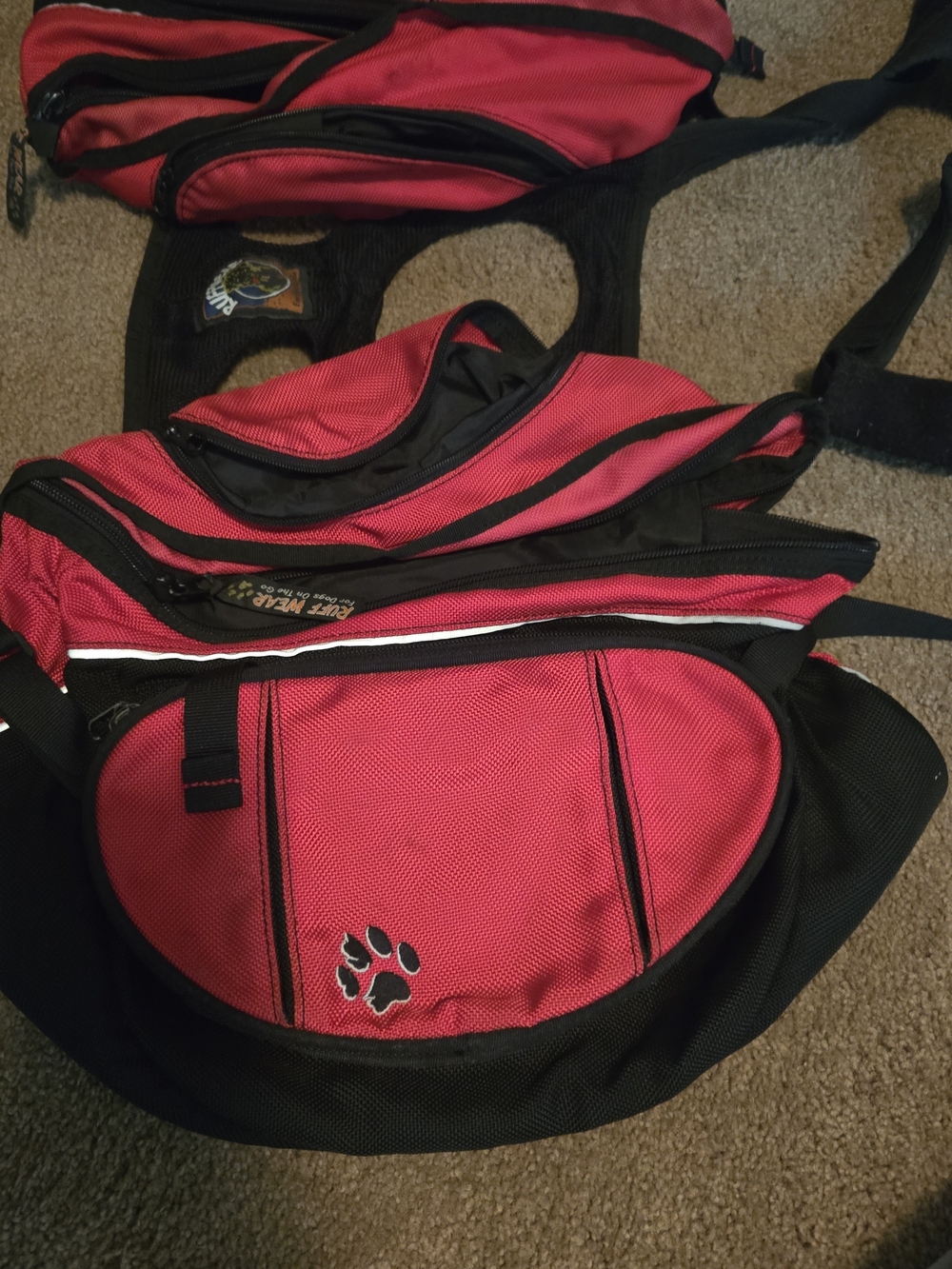 *Bundle*- RuffWear- Adjustable- Dog Harness/Backpack- & ArmorAll Car Divider - Picture 4 of 12